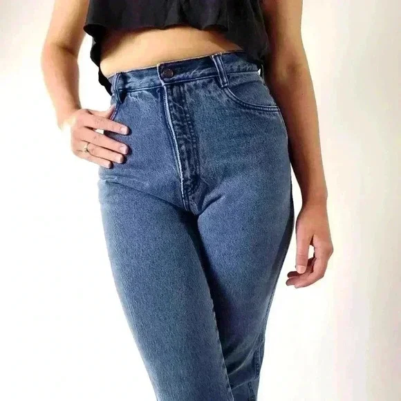 Vintage Rio High Waist Tapered Leg Mom Jeans - Picture 5 of 9